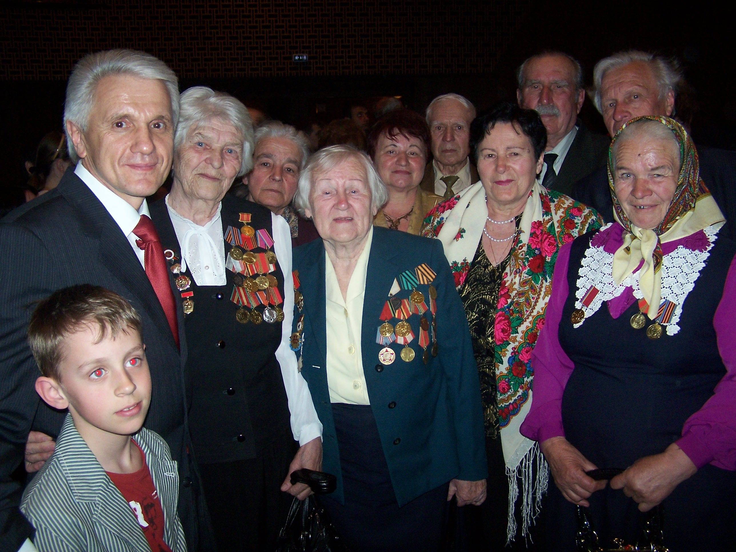 Подяка Володимиру Литвину від ветеранів Коростишівщини за святковий концерт