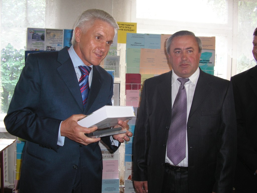Володимир Литвин відвідав Таращанський агротехнічний коледж