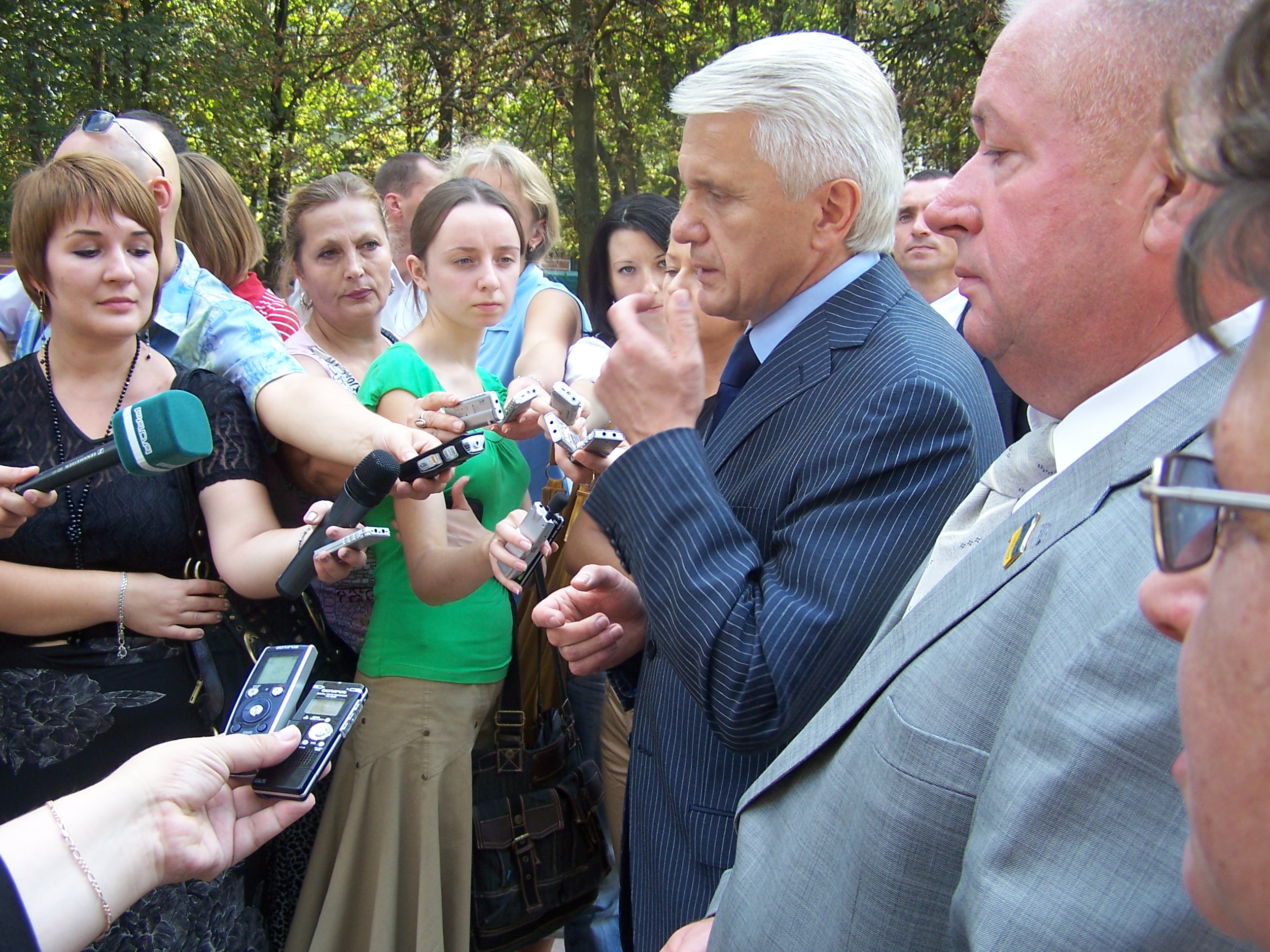 У місті жита і миру Володимир Литвин дякував працьовитим землякам і зізнався у своєму патріотизмі