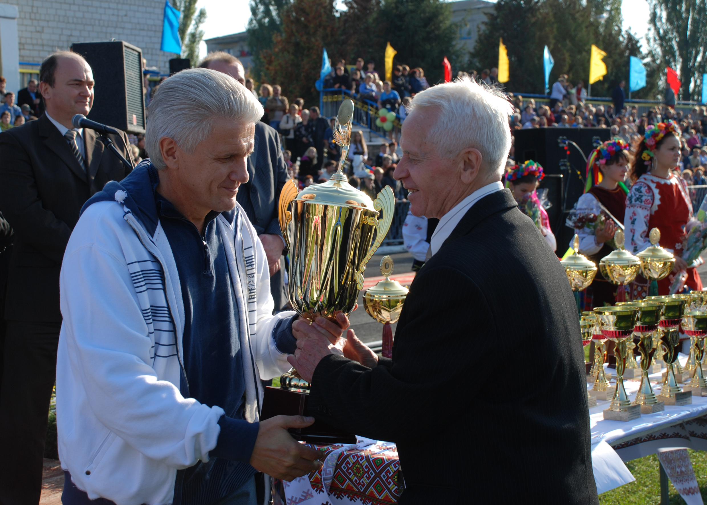Відбулося закриття Всеукраїнських літніх сільських спортивних ігор 2008 року