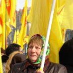 Протест киян проти політики мера Київа Л.М. Черновецького 26.02.2009 року