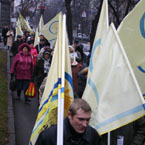 Акція проти підвищення тарифів на ЖКХ біля КМДА