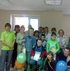 Народники Бучанской городской организации Народной Партии помогают детям-инвалидам!