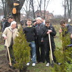 У Рівному посадили новий сквер