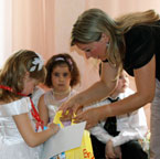 Депутат Київради від Народної Партії Олена Овраменко завітала на свято до наймолодших киян