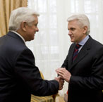 Голова Верховної Ради України Володимир Литвин у середу у Санкт-Петербурзі зустрівся з Головою Ради Республіки Національних зборів Республіки Білорусь Борисом Батурою